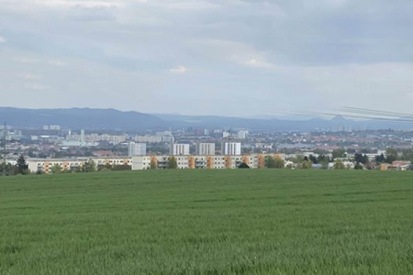 Blick auf Dresden